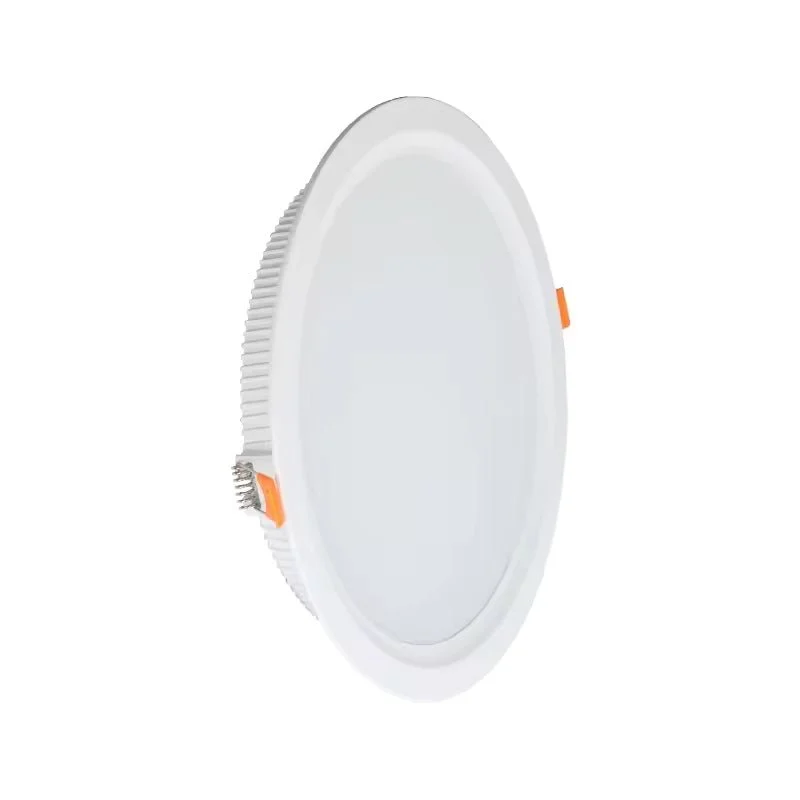 Spot LED Encastrable Plat Étanche 30W BLANC Transformateur Intégré (Pack de 10) Silamp