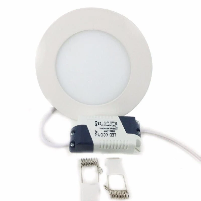 Spot LED Encastrable Rond BLANC 12W (Pack de 10) Silamp