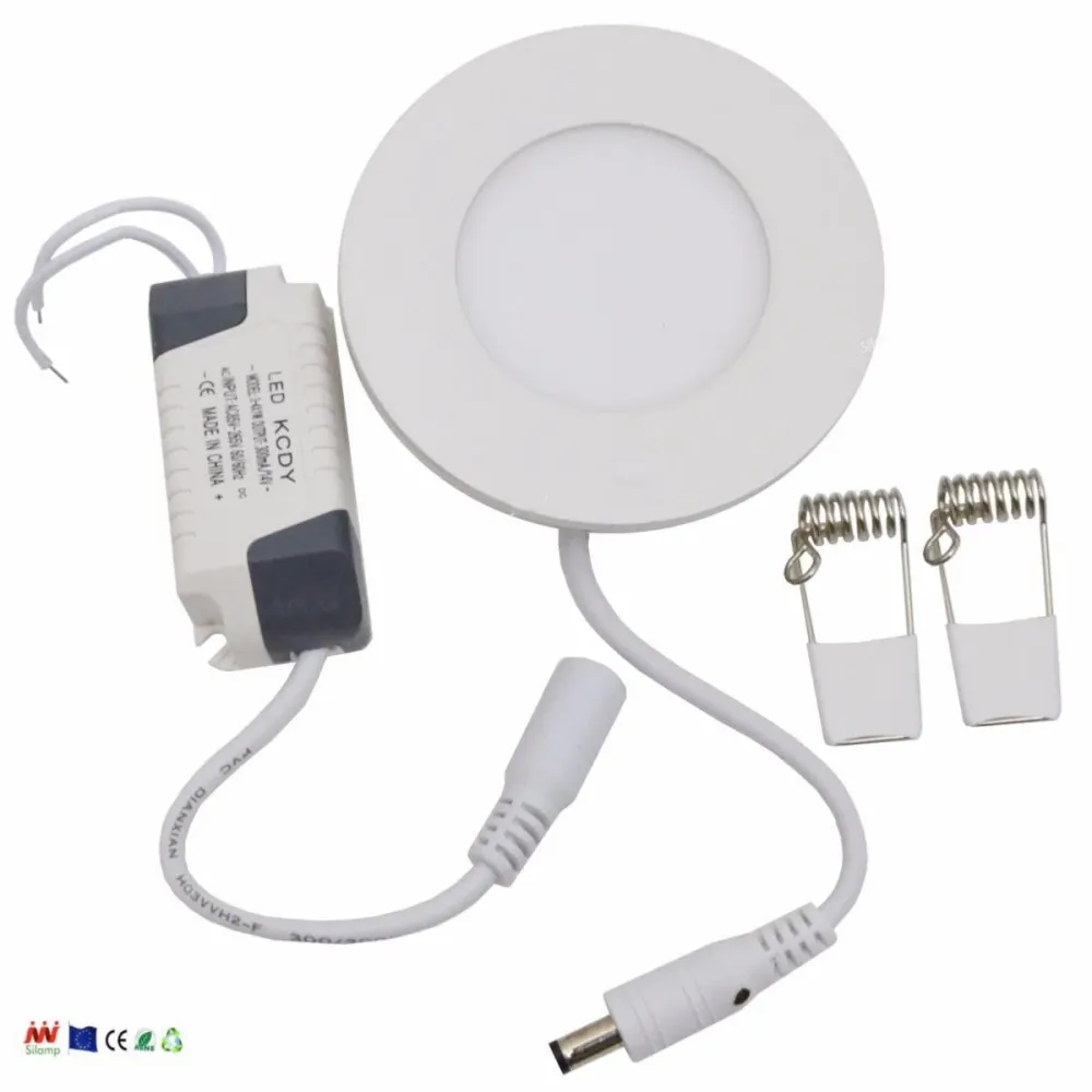Spot LED Encastrable Rond BLANC 3W Silamp