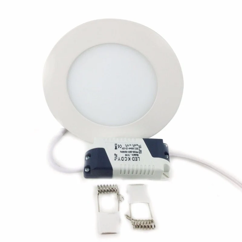 Spot LED Extra Plat Rond BLANC 12W Silamp