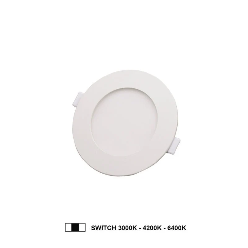 Spot LED Extra Plat Rond 6W Blanc Silamp