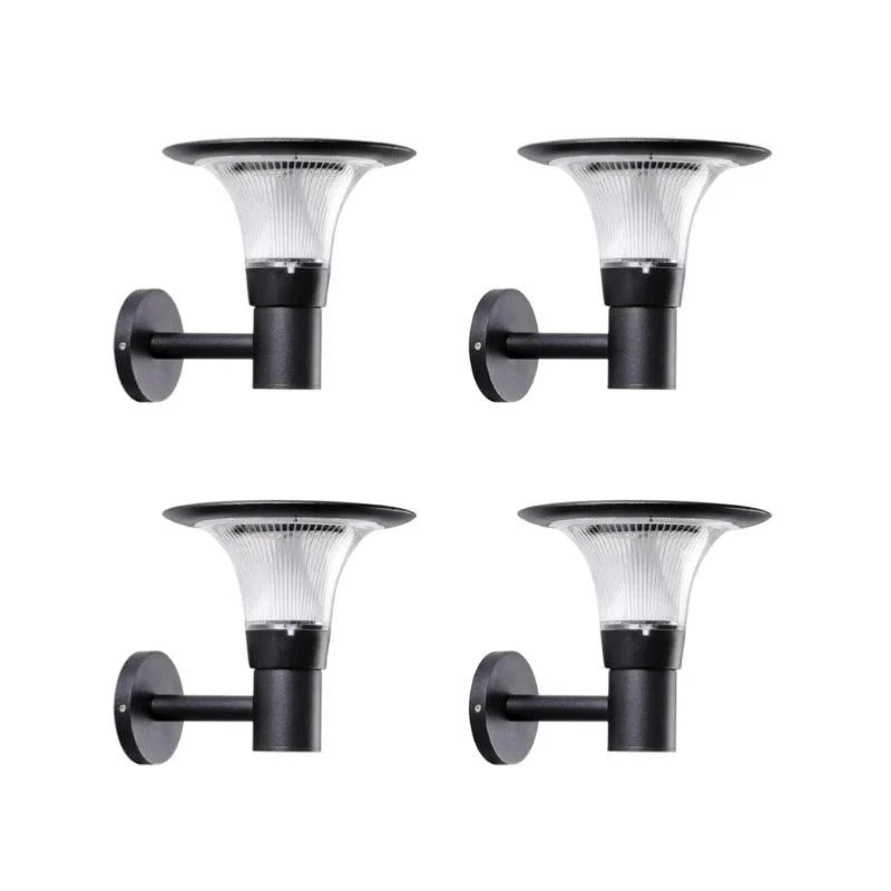 Lanterne Solaire Connectée Murale UFO RGBW IP65 (Lot de 4) Silumen