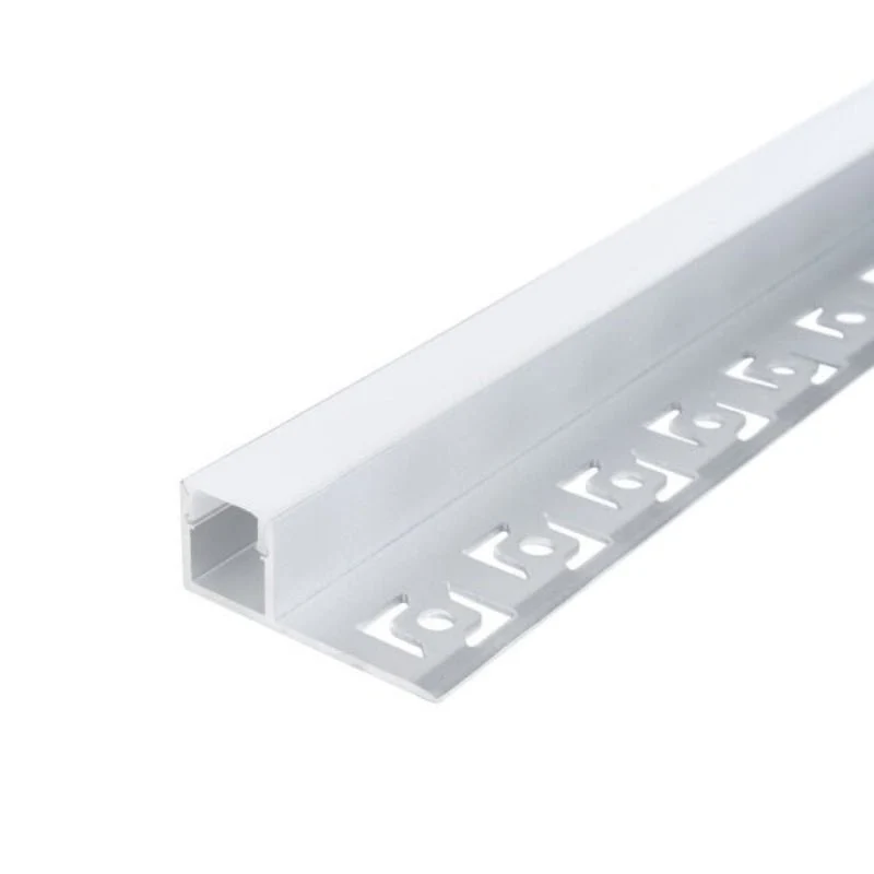 Profilé Aluminium Encastrable 2m Plafond pour Ruban LED Silumen