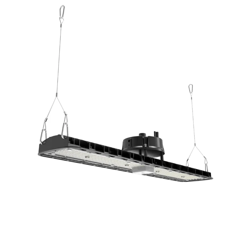 Réglette LED Suspendue 250W Ajustable avec Détecteur de Mouvement Silumen
