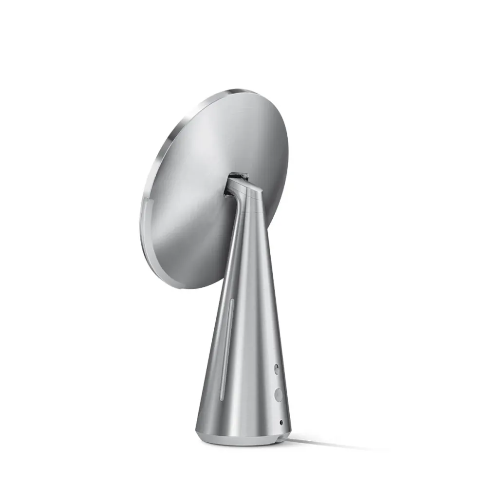 20 cm miroir à capteur hi-fi, acier inoxydable Simplehuman