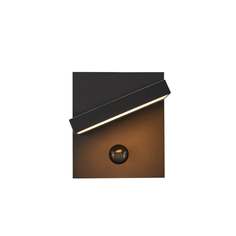 SLV Lampe d'extérieur ABRIDOR SENSOR IP54 Anthracite