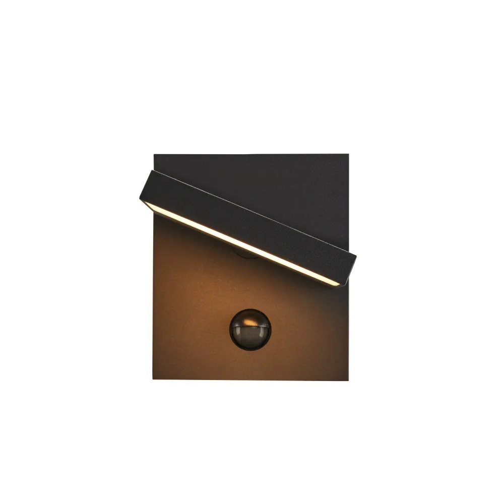SLV Lampe d'extérieur ABRIDOR SENSOR IP54 Anthracite