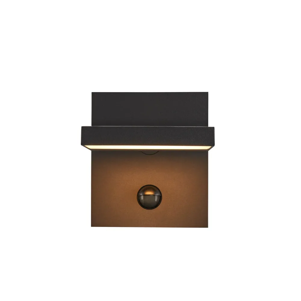 SLV Lampe d'extérieur ABRIDOR SENSOR IP54 Anthracite