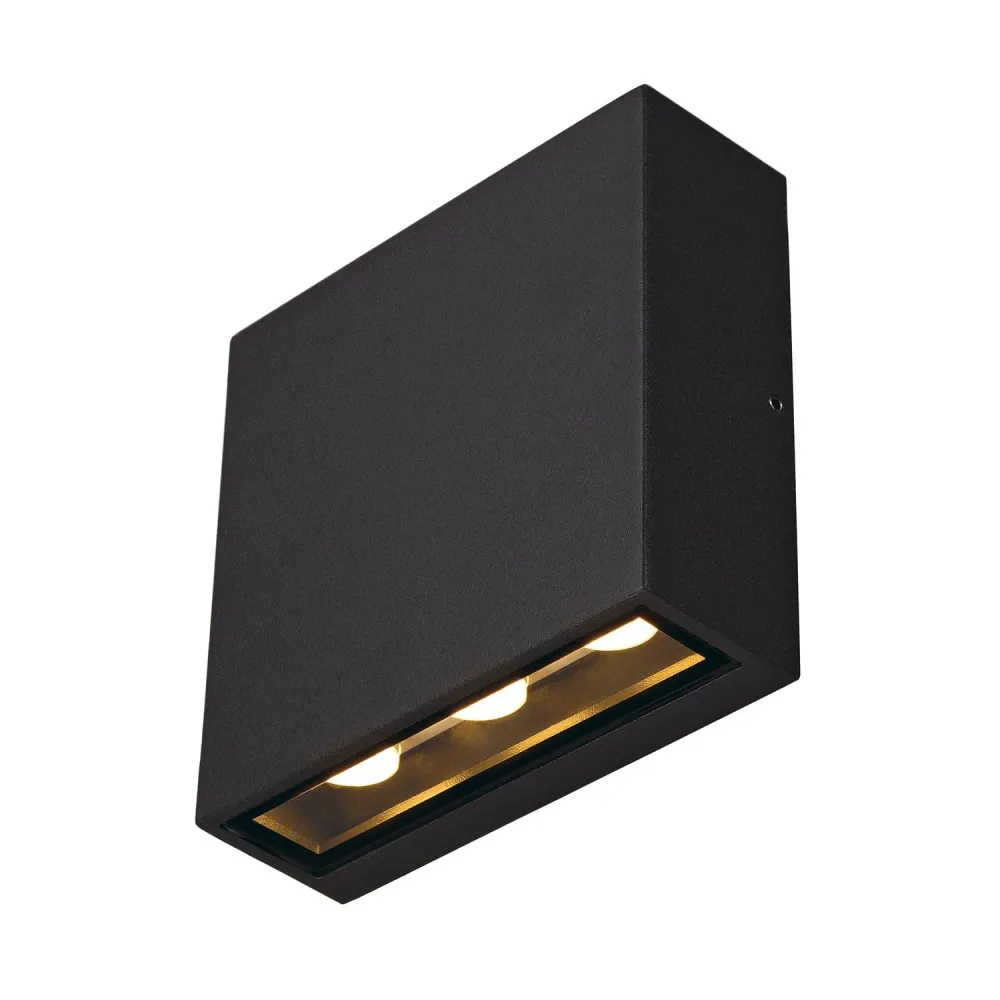 SLV Lampe d'extérieur BIG QUAD UP/DOWN IP54 Anthracite
