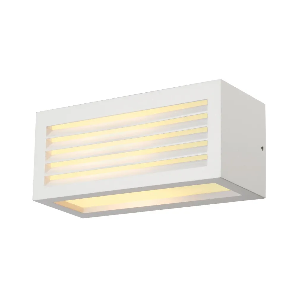 SLV Lampe d'Extérieur BOX-L IP54 Blanc