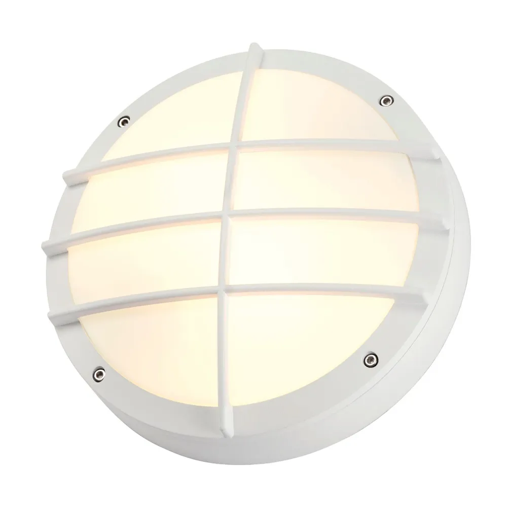 SLV Lampe d'extérieur BULAN GRID IP55 Blanc