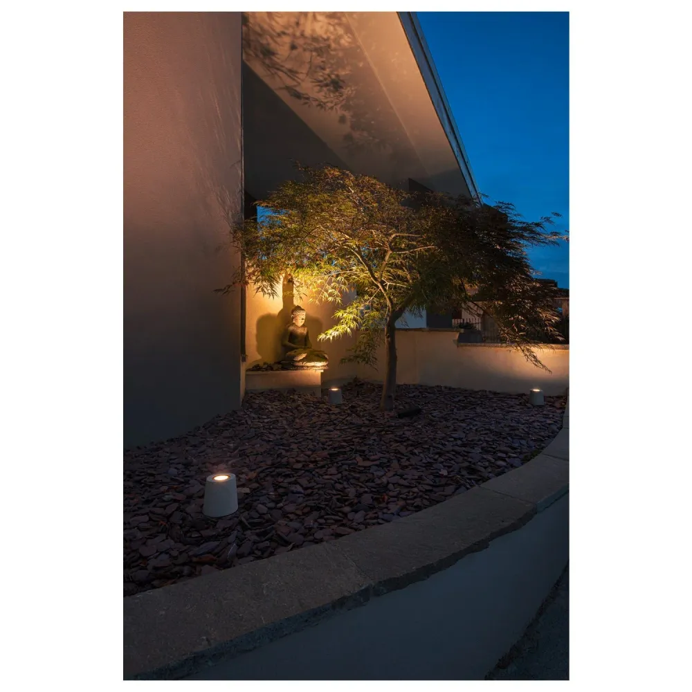 SLV Lampe d'extérieur CONCRETO IP65 Gris