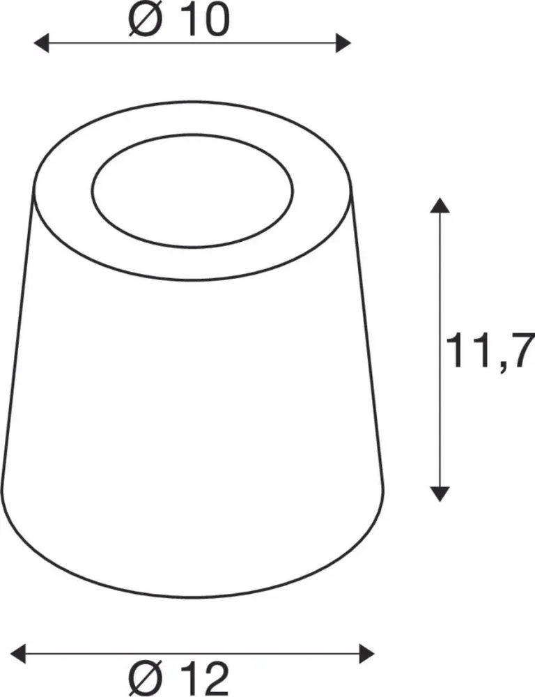 SLV Lampe d'extérieur CONCRETO IP65 Gris
