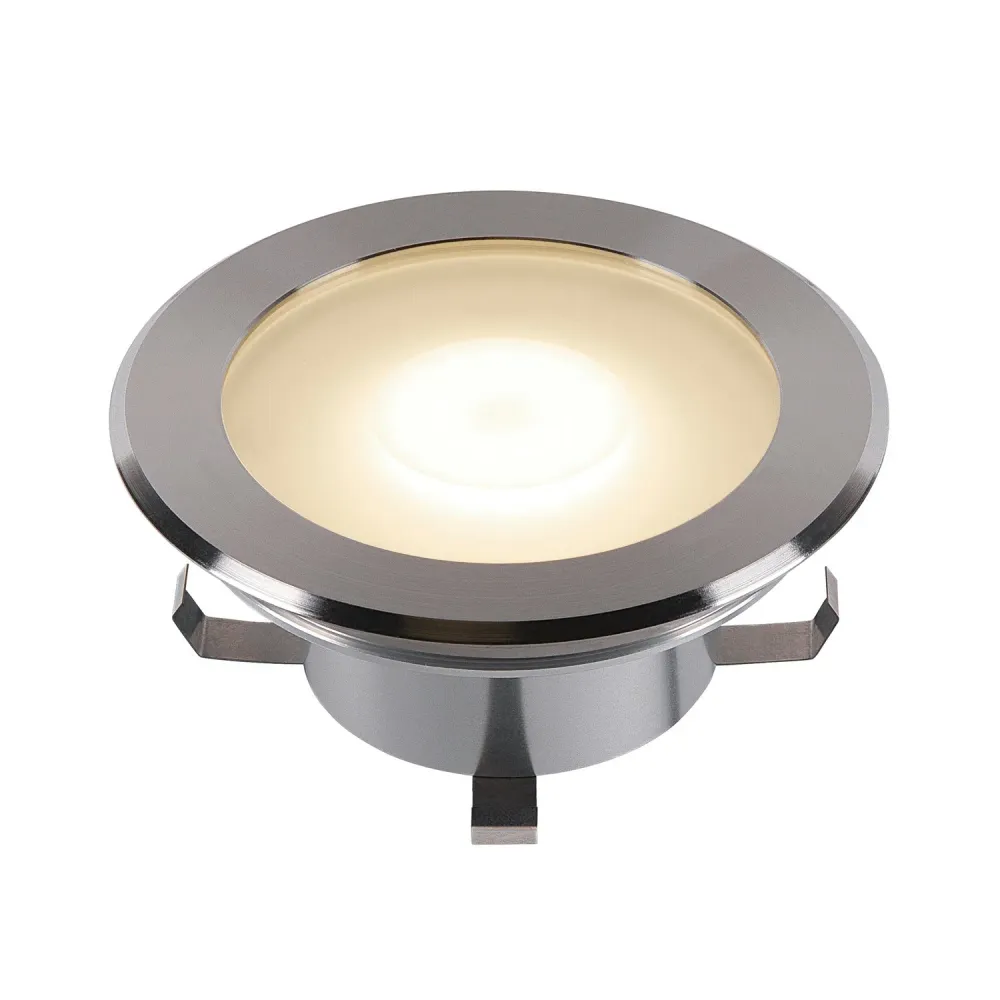 SLV Lampe d'extérieur DASAR® FLAT 120 IP65/IP67 Acier inoxydable