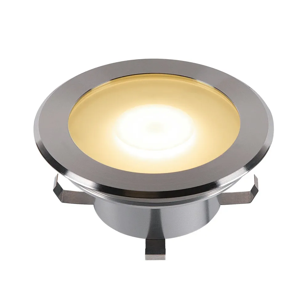 SLV Lampe d'extérieur DASAR FLAT 120 IP65/IP67 Acier inoxydable