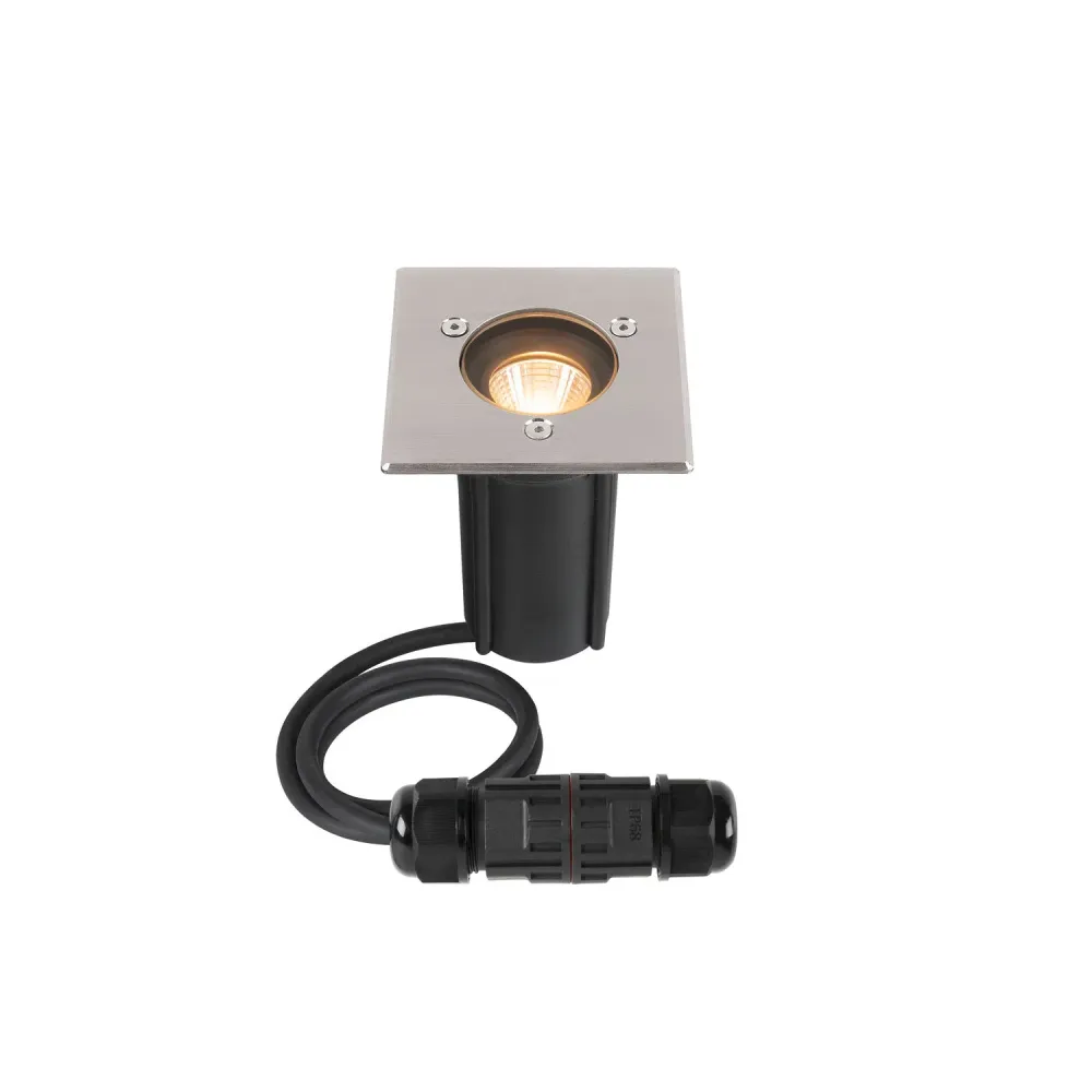 SLV Lampe d'extérieur DASAR® S IP67 Acier inoxydable