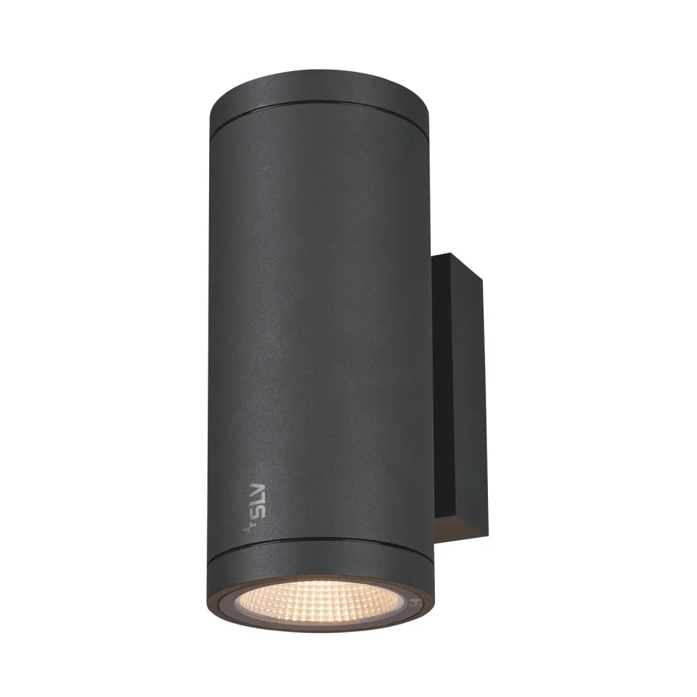 SLV Lampe d'extérieur ENOLA ROUND M UP/DOWN IP65 Anthracite