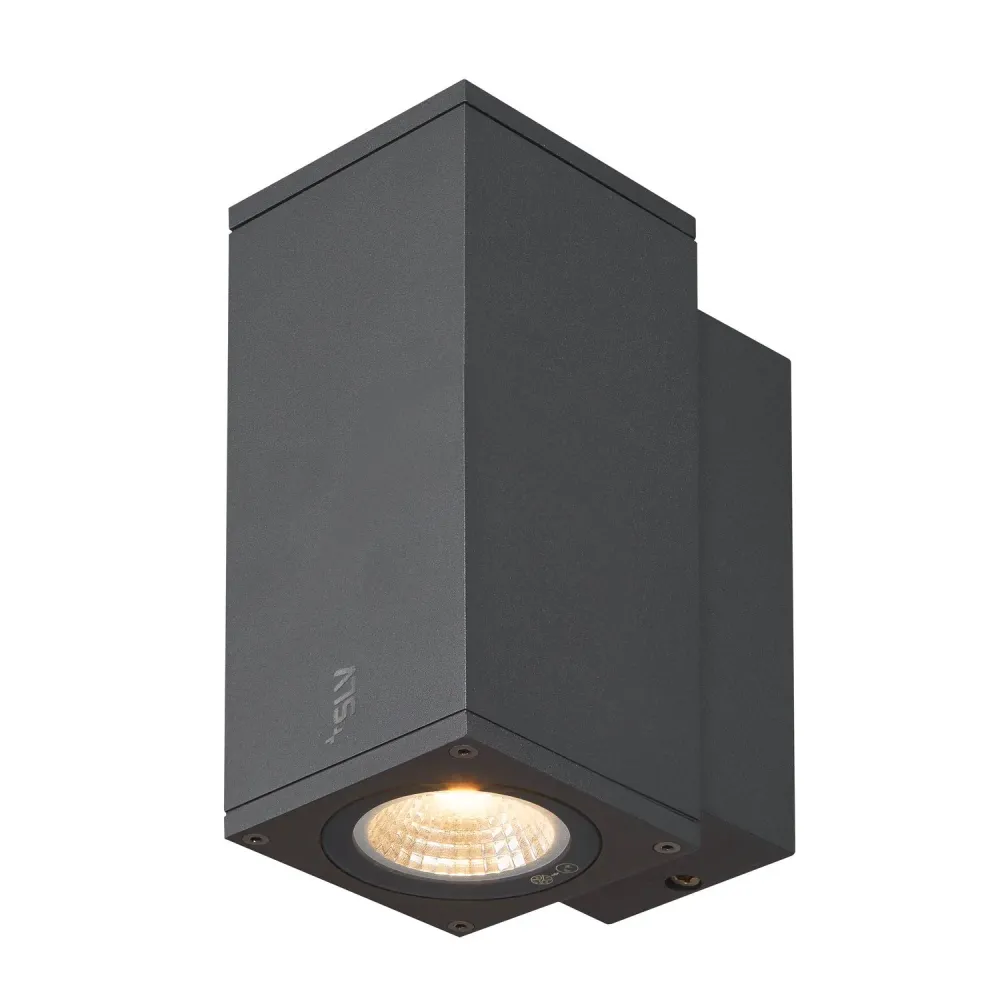 SLV Lampe d'extérieur ENOLA SQUARE S IP65 Anthracite