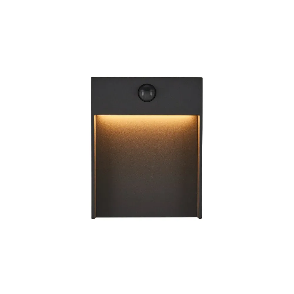 SLV Lampe d'extérieur FLATT SENSOR IP54 Anthracite