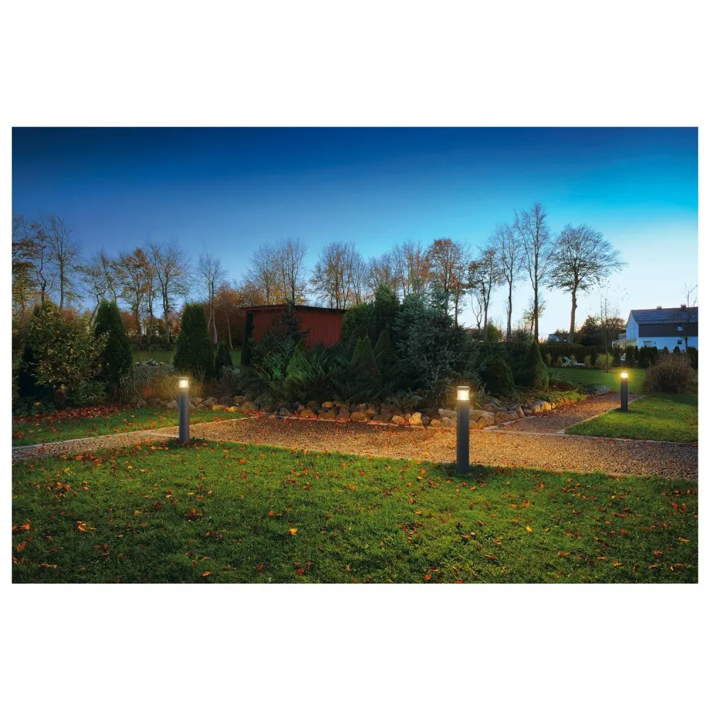 SLV Lampe d'extérieur F-POL IP54 Anthracite - Lampadaire