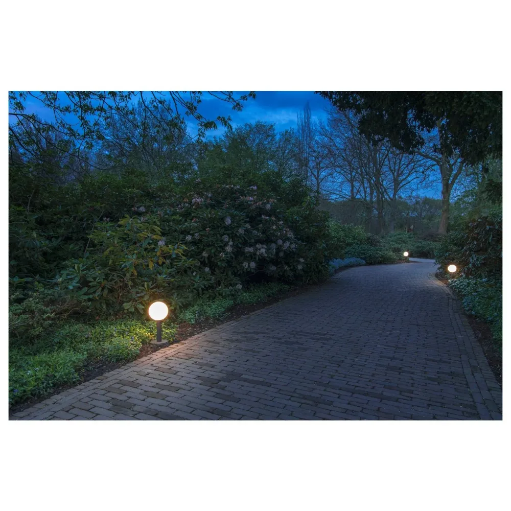 SLV Lampe d'extérieur GLOO PURE 44 IP44 Anthracite