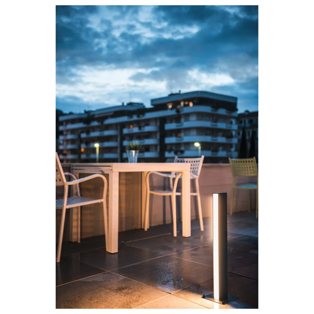 SLV Lampe d'extérieur H-POL 60 IP65 Anthracite
