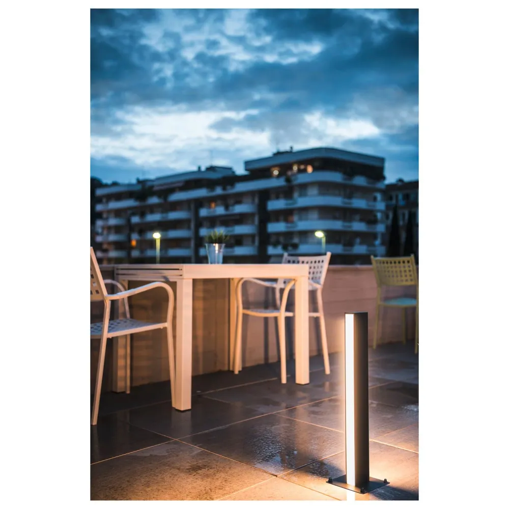 SLV Lampe d'extérieur H-POL TWIN 60 IP65 Anthracite