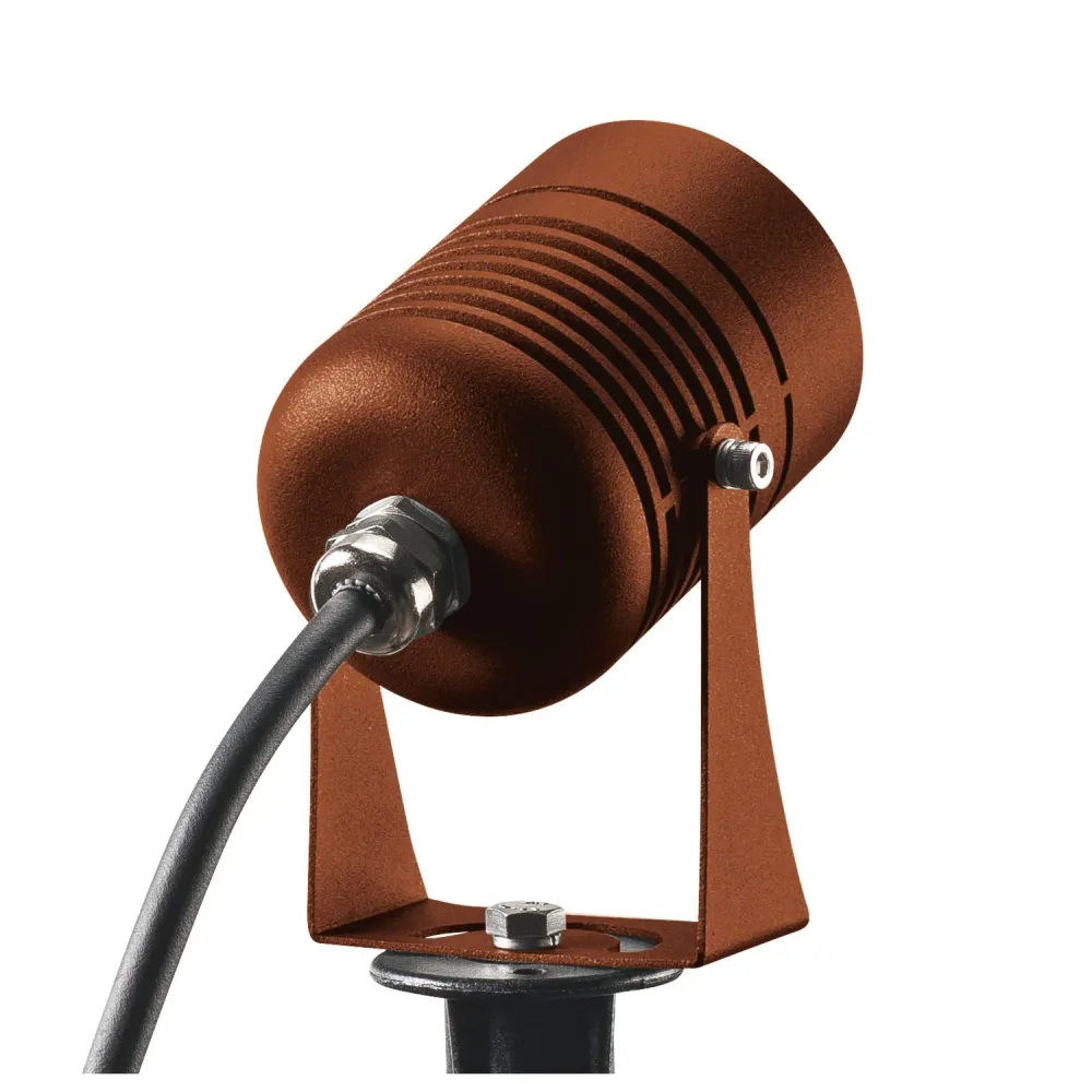 SLV Lampe d'extérieur LED SPIKE IP55 Rouille