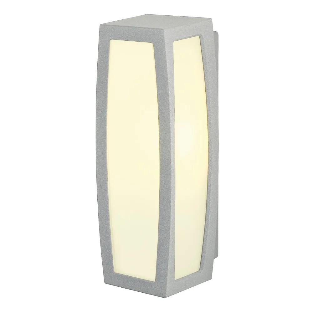 SLV Lampe d'extérieur MERIDIAN BOX SENSOR IP54 Gris