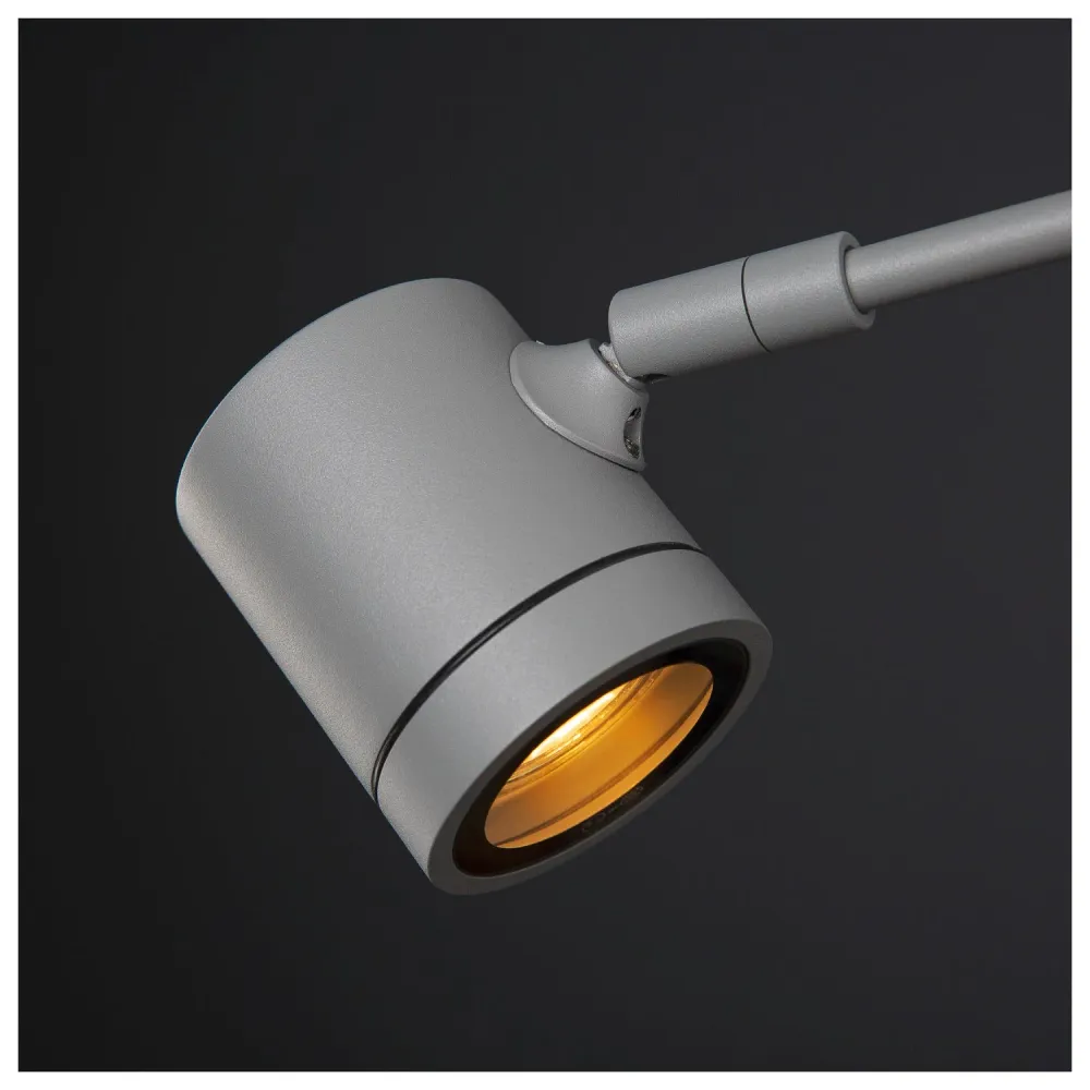 SLV Lampe d'Extérieur MYRA DISPLAY IP55 Gris