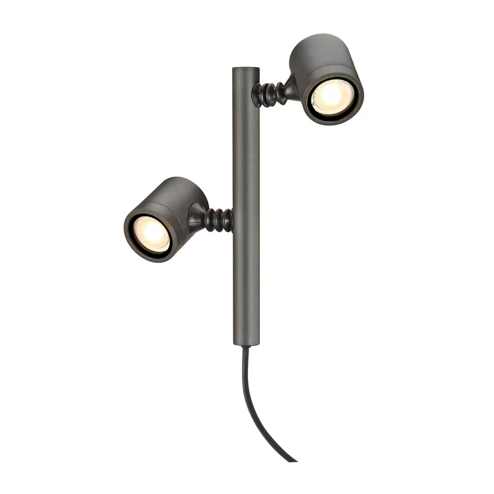 SLV Lampe d'extérieur MYRA SPOT IP44 Anthracite