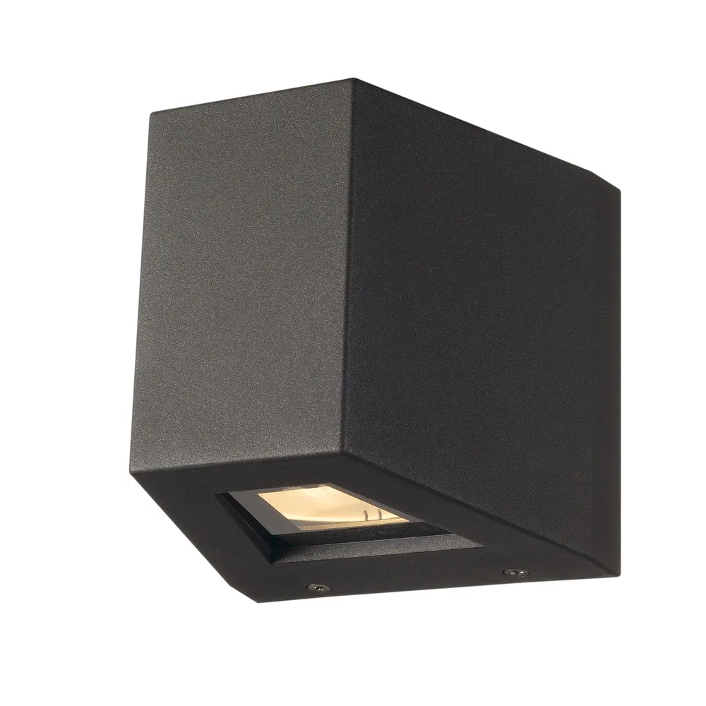 SLV Lampe d'extérieur OUT-BEAM Up/FLOOD Down IP44 Anthracite