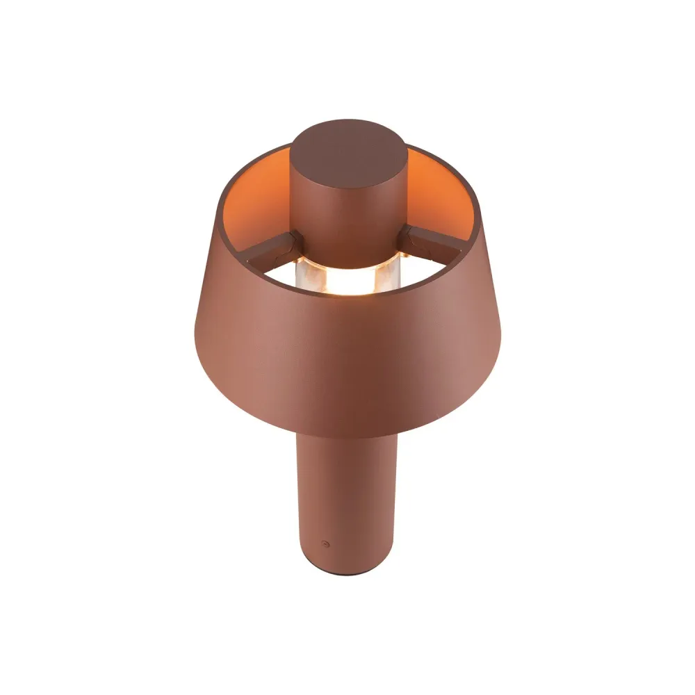 SLV Lampe d'extérieur PHOTONI 45 IP65 Rouille