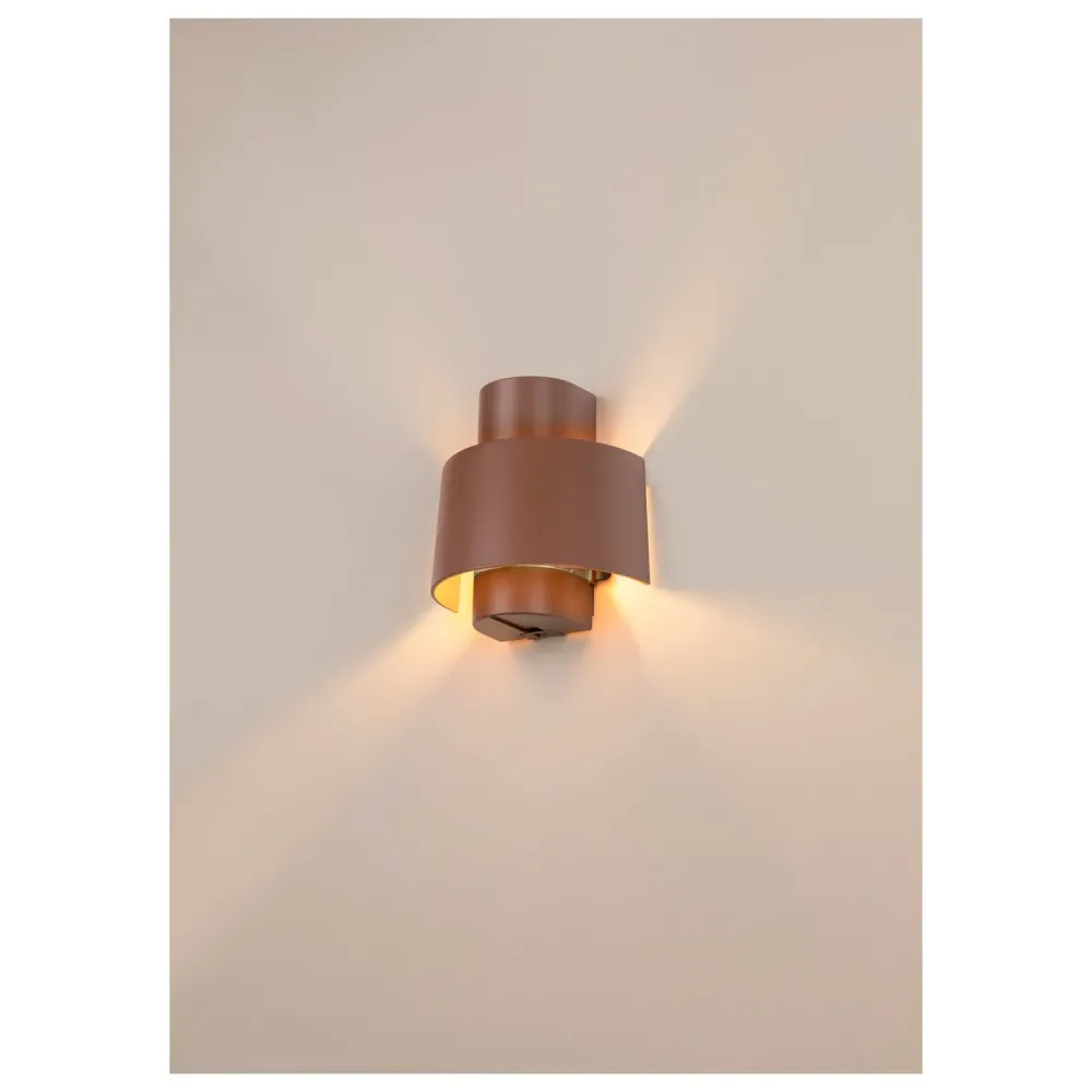 SLV Lampe d'extérieur PHOTONI IP65 Rouille