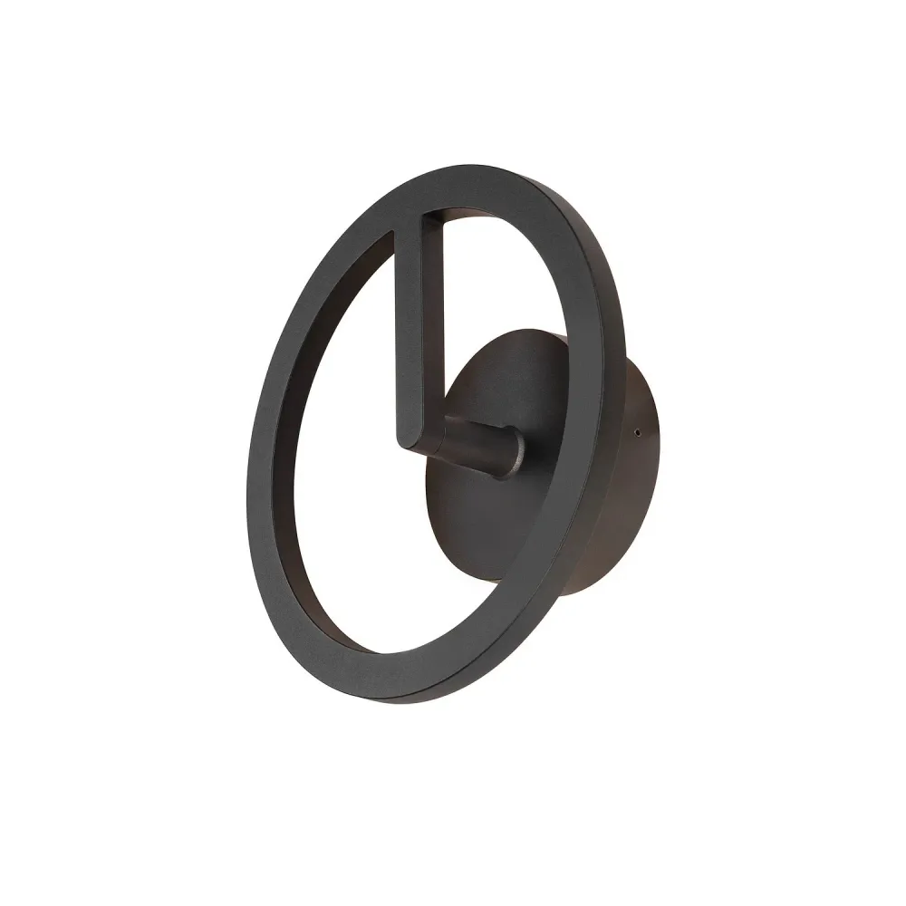 SLV Lampe d'extérieur RING IP65 Noir