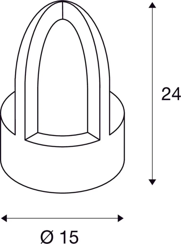 SLV Lampe d'extérieur RUSTY ® CONE 24 IP54 Rouille