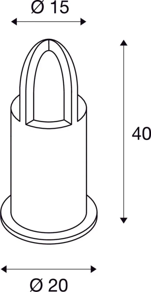 SLV Lampe d'extérieur RUSTY ® CONE 40 IP54 Rouille