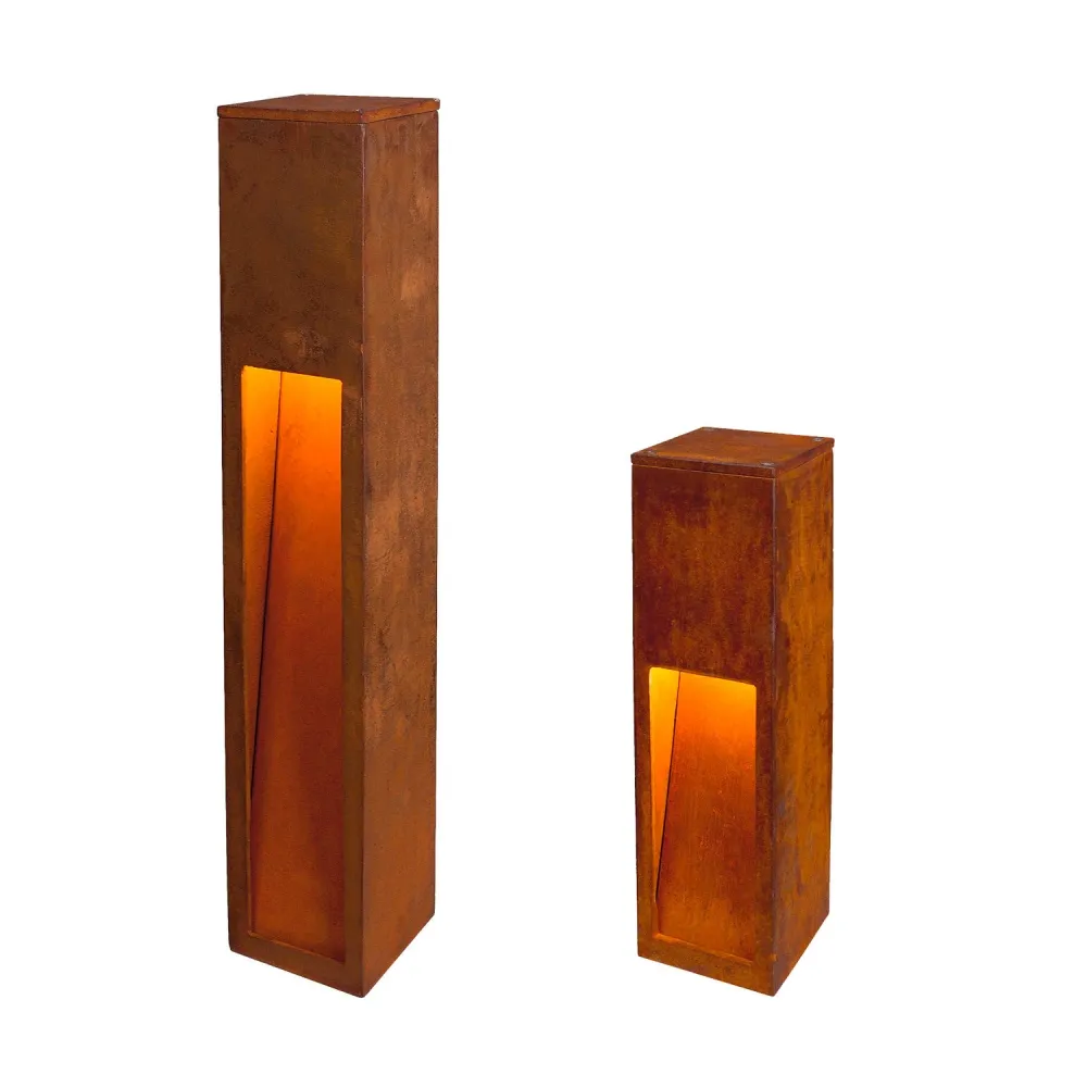 SLV Lampe d'extérieur RUSTY ® SLOT 50 IP44 Rouille