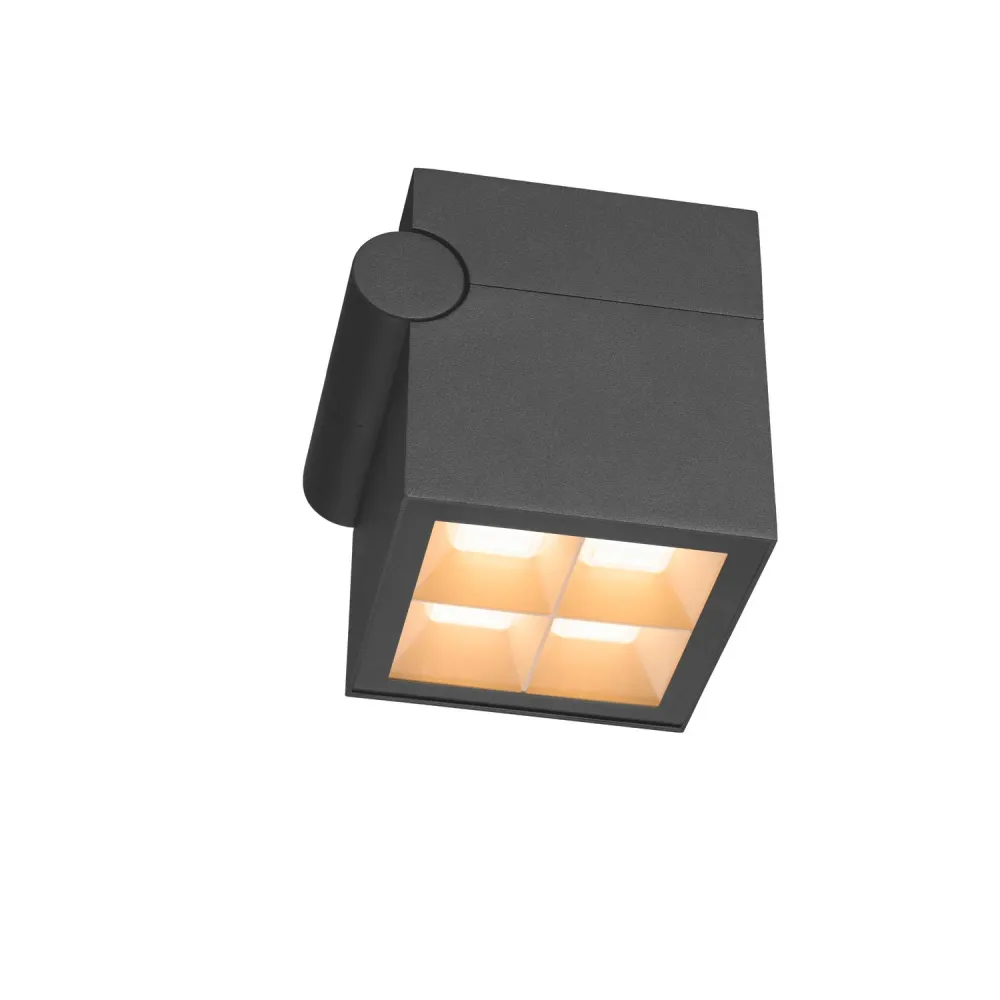 SLV Lampe d'extérieur S-CUBE IP65 Anthracite