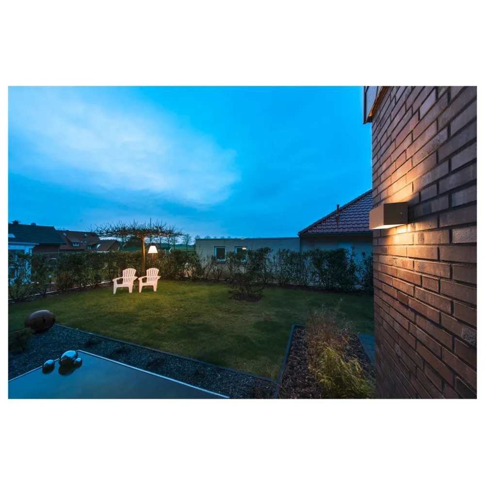 SLV Lampe d'extérieur SITRA M IP65 Rouille
