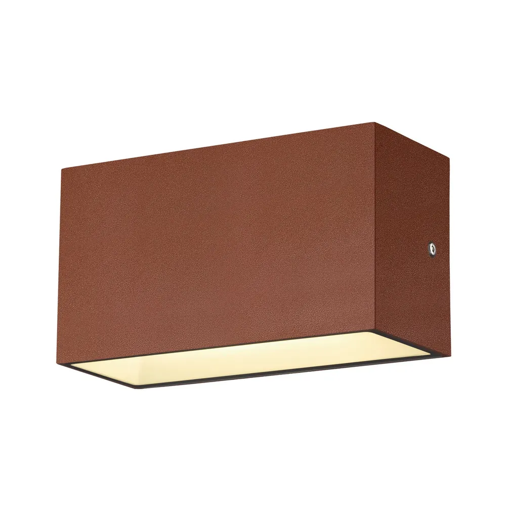 SLV Lampe d'extérieur SITRA M IP65 Rouille