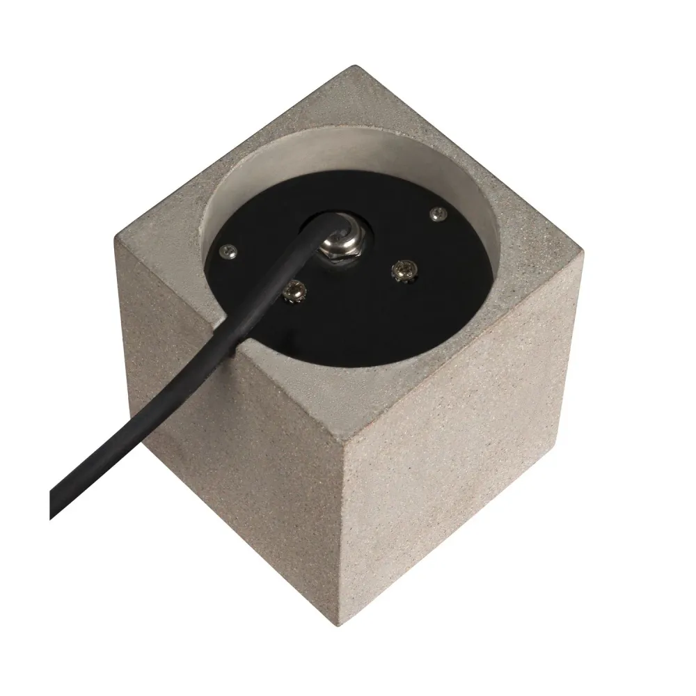 Lampe d'extérieur SLV CONCRETO IP65 Gris - 10,5 x 10,5 x 11,7 cm