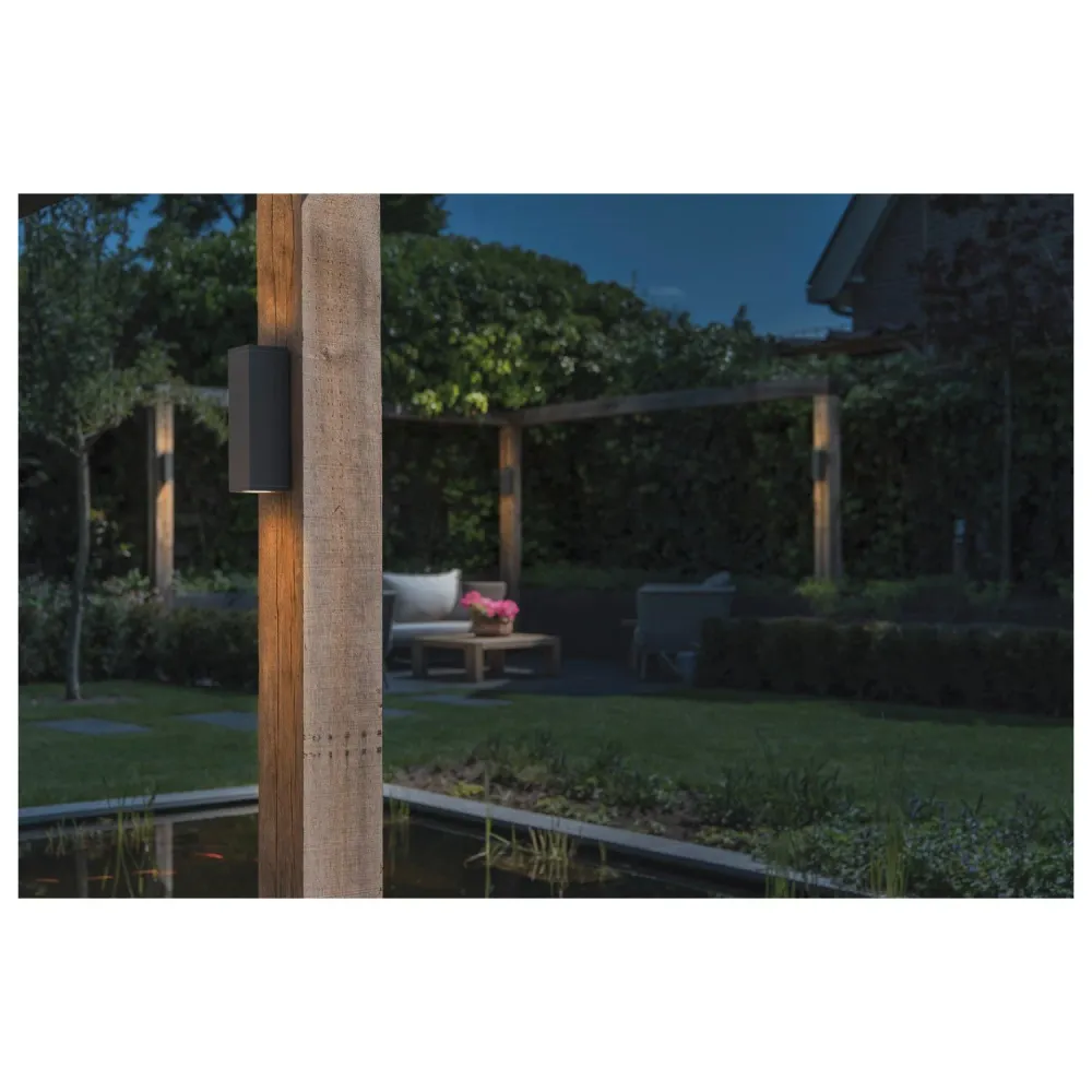 SLV Lampe d'extérieur THEO UP/DOWN IP44 Anthracite