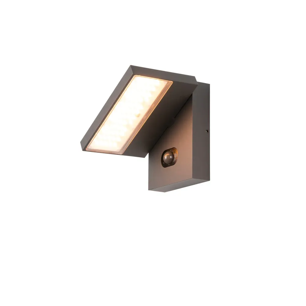 SLV Lampe d'extérieur ABRIDOR IP65 Anthracite - 19,6x17,2x16,8 cm