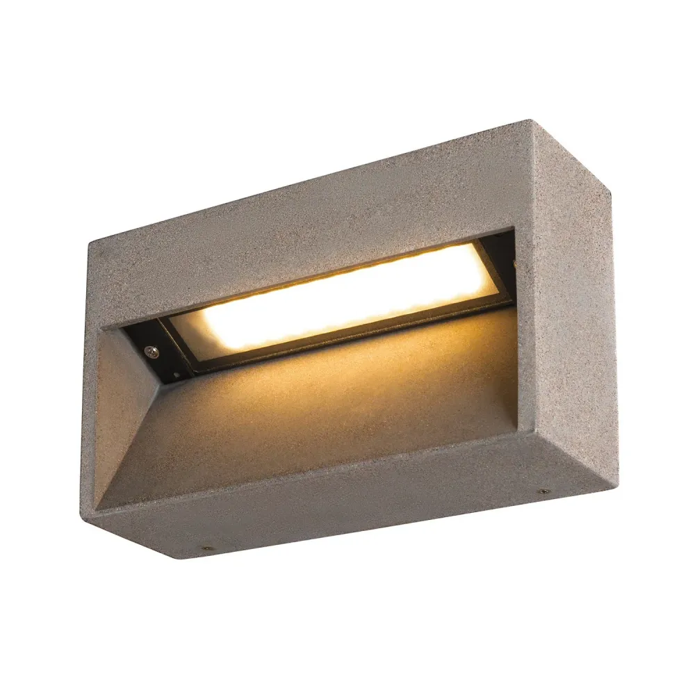 SLV Lampe d'extérieur CONCRETO L IP65 Gris