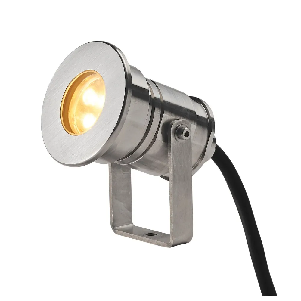SLV Lampe d'extérieur DASAR®PROJECTOR IP68 Acier Inox