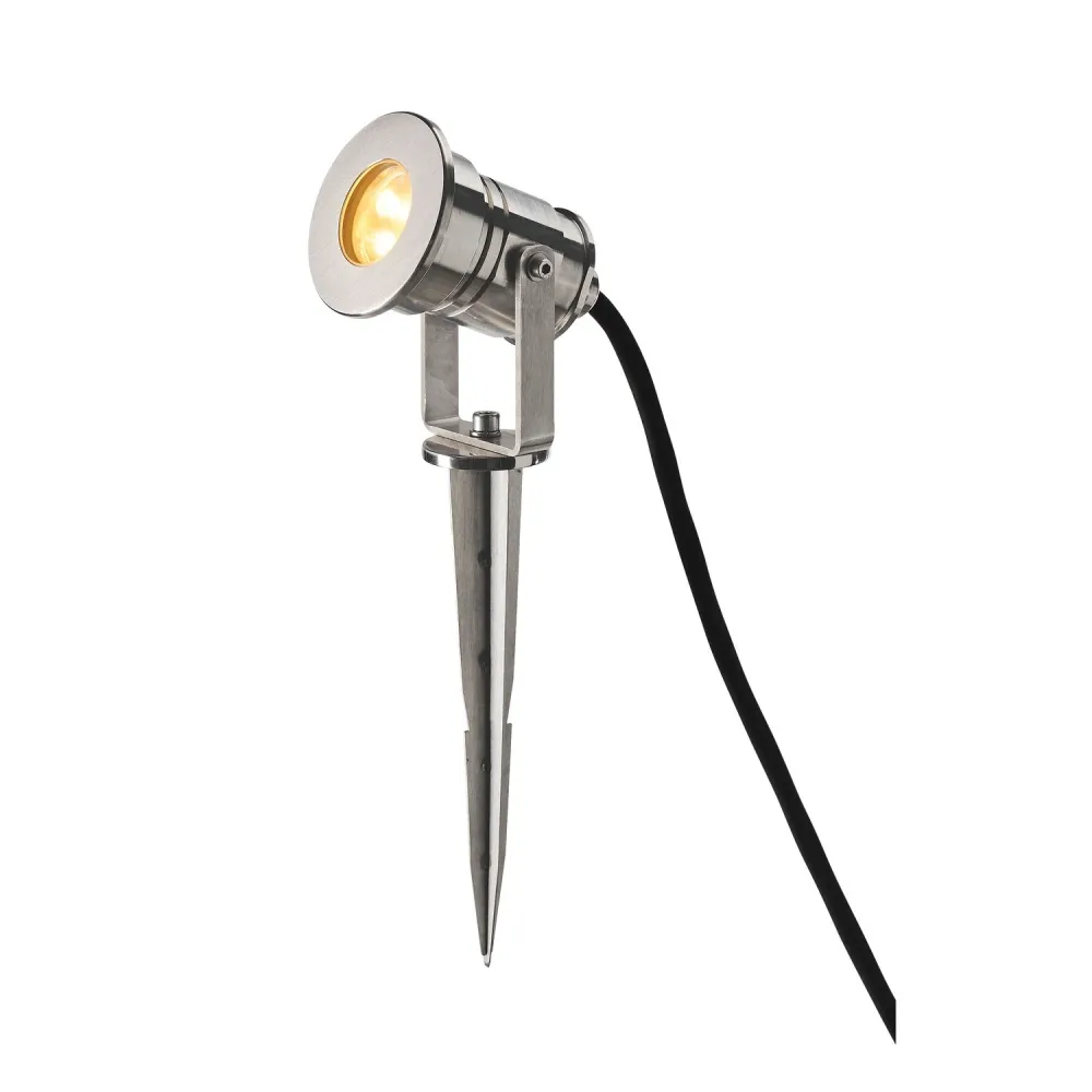 SLV Lampe d'extérieur DASAR®PROJECTOR IP68 Acier Inox