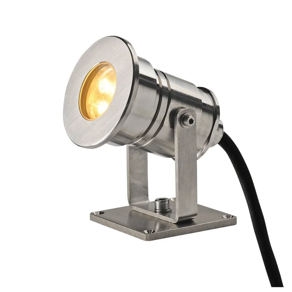 SLV Lampe d'extérieur DASAR®PROJECTOR IP68 Acier Inox