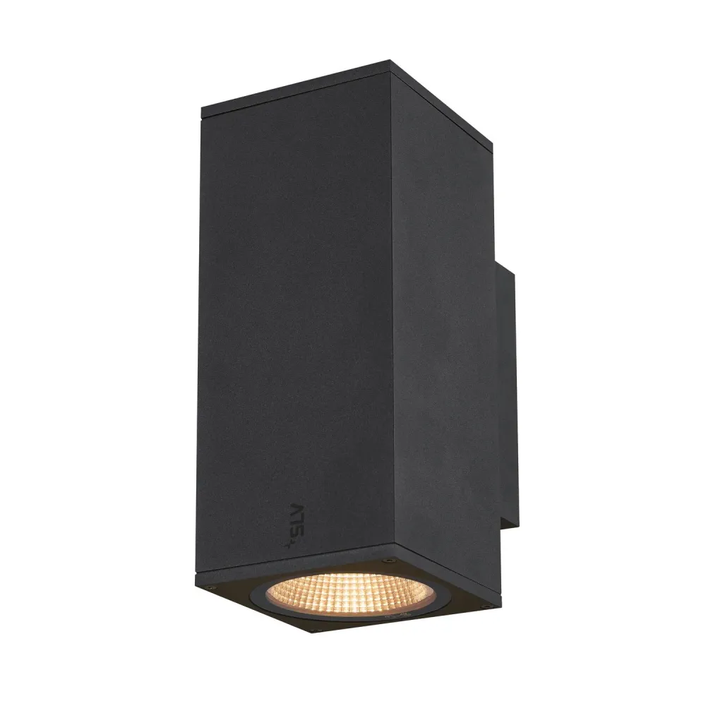 SLV Lampe d'extérieur ENOLA SQUARE M UP/DOWN IP65 Anthracite