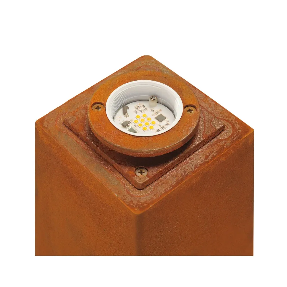 SLV Lampe d'extérieur RUSTY ® 70 IP55 Rouille
